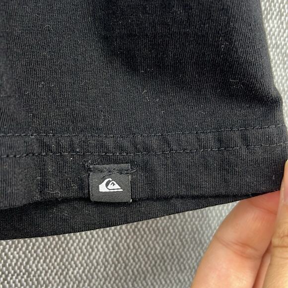 Quicksilver Hawaiian Islands‎ Women’s Black 100% Cotton Surfing Waves T-Shirt SP - Picture 4 of 7